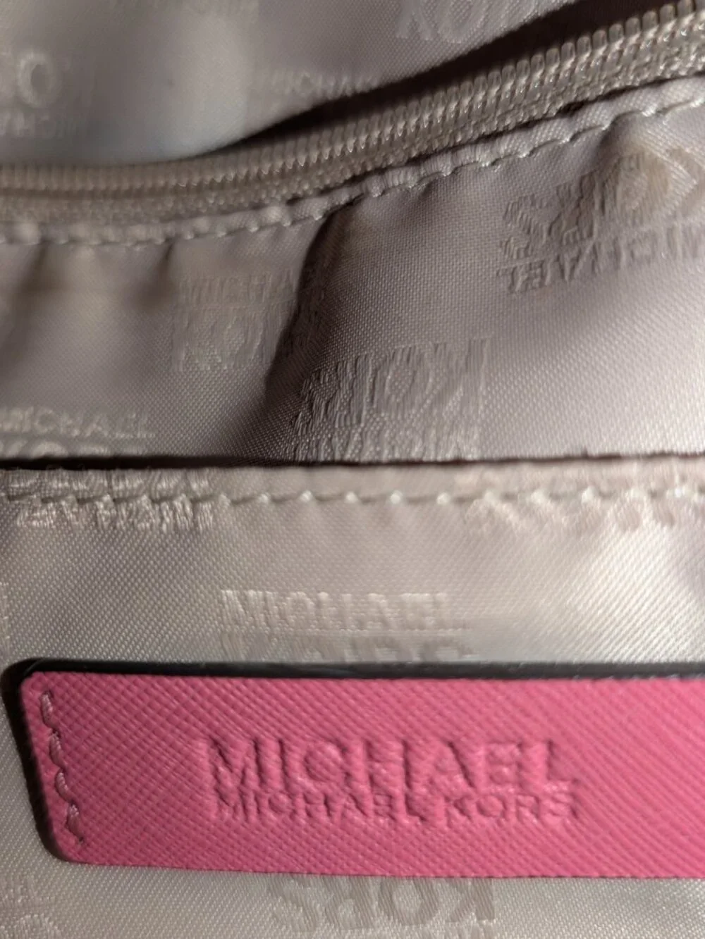 Michael Kors Pink Georgia Satchel